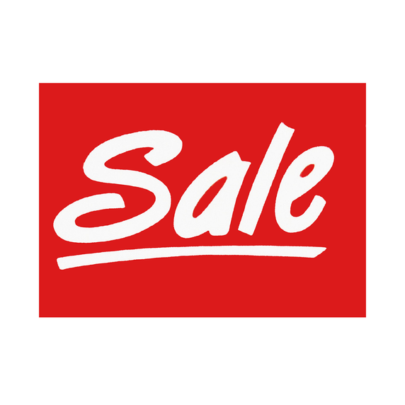 Red SALE Double-Sided Hanging Sign