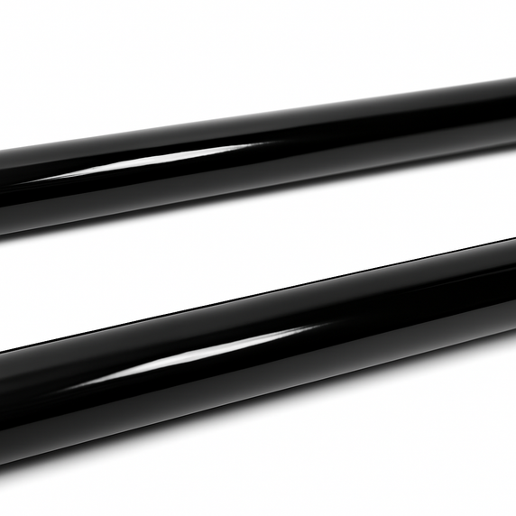 5ft Black Steel Hanging Rail