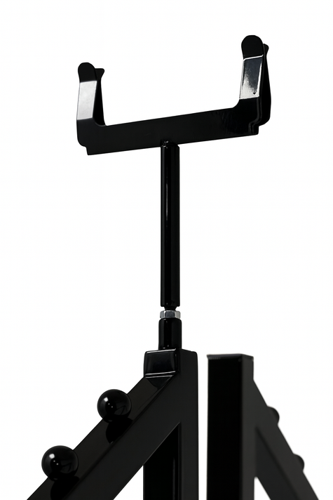 Black Display Price Ticket Card Holder Clothes Rail -Screw in Type