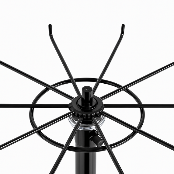 Jewellery Display Stand 6 Tier Spinner Display Stand - Black