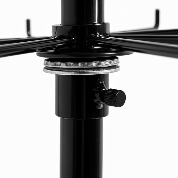 Jewellery Display Stand 6 Tier Spinner Display Stand - Black