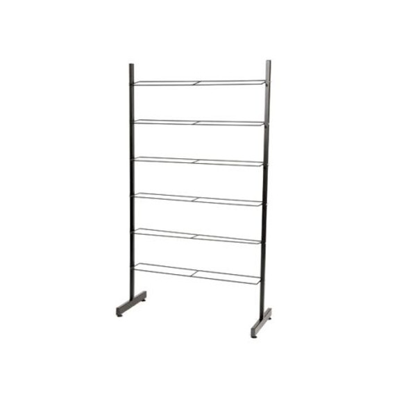 SHOE SHOP FOOTWEAR DISPLAY RACK,RAIL,MULTI SHELF/ 6,4-TIER STAND FOR RETAIL,HOME