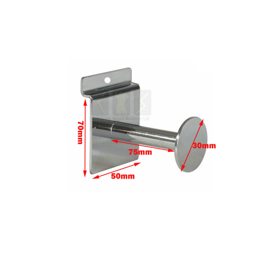 Straight Slatwall Hook for Clothes Hanger