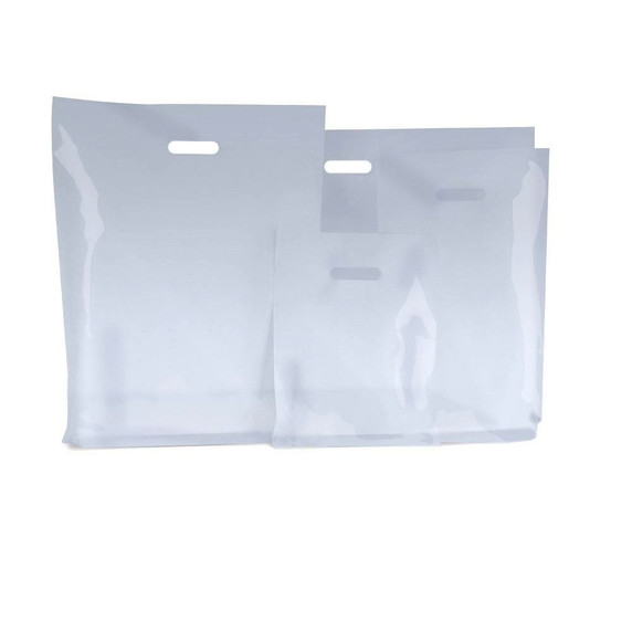 Plastic Plain See Through Carrier Bags