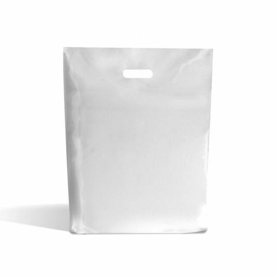 PLASTIC PATCH HANDLE CARRIER BAGS