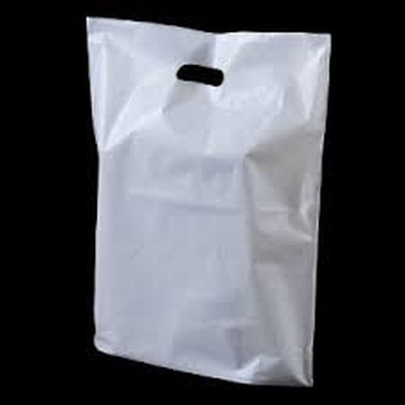 PLASTIC PATCH HANDLE CARRIER BAGS