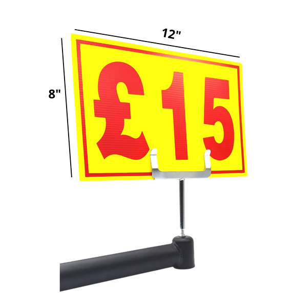 Yellow & Red Sale Sign - £15