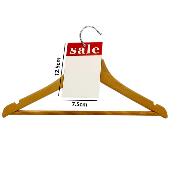 500 Red and White Sale Cards Tagging Gun Pricing Gun Hanger Swing Sale Was Now Tickets