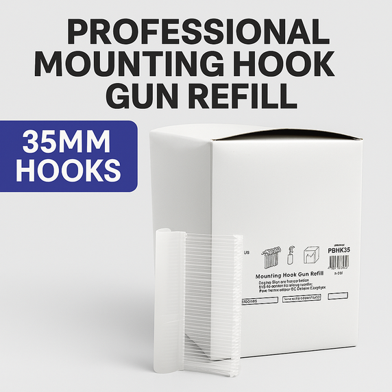 35mm Strong J Hooks Barbs Pins Attachments-5000