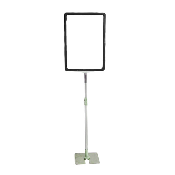 Adjustable Height Custom Floor Display Stand Sign Holder Poster Frame