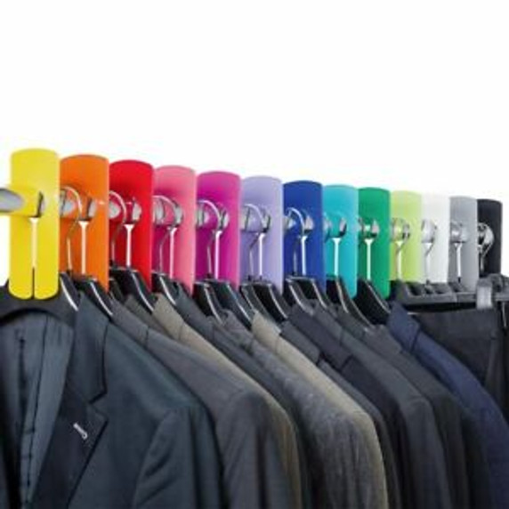 Plain Garment Clothes Fashion Rail Dividers-Pack of 5