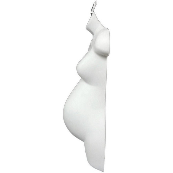 Female Pregnant Maternity Upper Torso Body Injection Mold Hanging Form