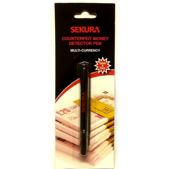 SEKURA Money Checker Counterfeit Pen Fake Notes Multi-currency Tester Pen