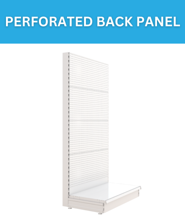 Perforated Back Panel