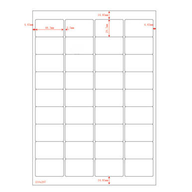 Lotus Self Adhesive Label A4 Size – Lotus Stationery