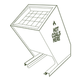 Hot Coal Containers