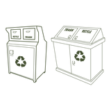 Trash Receptacles