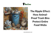 The Ripple Effect: How Animal-Proof Trash Bins Protect Entire Food Webs