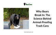 Why Bears Break In: The Science Behind Animal-Proofing Trash Cans