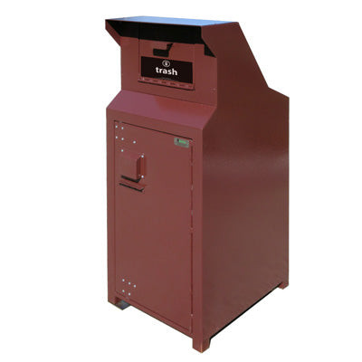 BearSaver - CE Series Single Trash or Recycle Enclosure, ADA