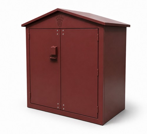 BearSaver Bearier™ - Residential Triple Trash Can Enclosure - RCE330G