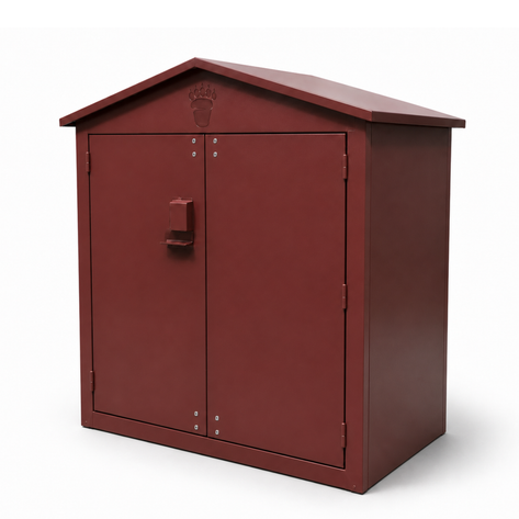 BearSaver Bearier™ - Residential Triple Trash Can Enclosure - RCE330G
