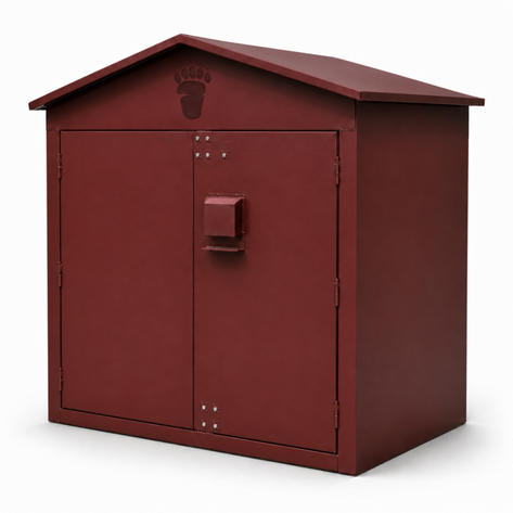 BearSaver Bearier™ - Residential Triple Trash Can Enclosure - RCE330G