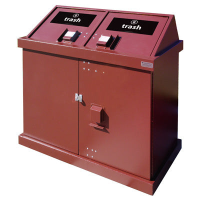 BearSaver - HA Series Double Trash Enclosure, ADA Compliant - HA2 BearSaver - HA Series Double Trash Enclosure, ADA Compliant - HA2