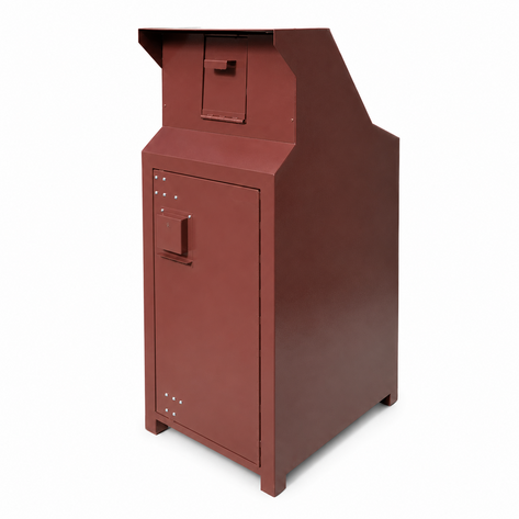 CE Series Single Recycling/Dog Waste Enclosure, Special Small Chute, ADA Compliant - CE140-CHD