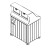 BearSaver - CE Series Double Trash/Recycling Enclosure, ADA Compliant - CE240
