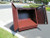 BearSaver - Hid-A-Bag Mini Double Trash/Recycling Enclosure, 64 gal  - HB2G