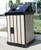 BearSaver - HA Series Single Trash/Recycle Enclosure, ADA Compliant  - Model HA