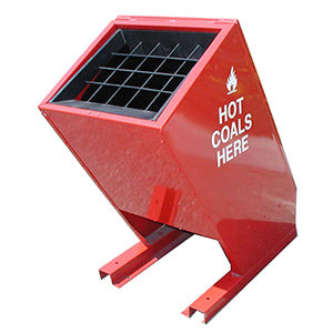 Hot Coal Containers Small, ADA Compliant - HCC-S - BearSaver
