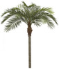 P-123200 11' Coconut Palm Tree - Straight Trunk - Metal Base Plate