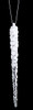 J-121270 
7" Frosted Acrylic Icicle
Clear/White