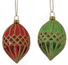 3.5" Shiny Red or Green Finials