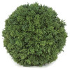A-131086
9" Plastic Cedar Ball 
Green