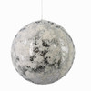 J-180040 - 5" Snowy Silver Printed Ball