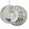 Snowy /Silver Printed Ball Ornaments