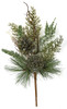 C-180230
18" Glittered Mixed Cypress/Pine Spray