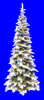 C-191429
9' Flocked Sitka Spruce
with Multi-Colored LED Lights