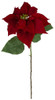 P-190410
28" Red Poinsettia Stem
