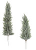 26" or 40" Snowy Frosted Cedar Trees