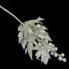 Glittered Silver Maple and Berry Pick
