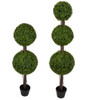 5' Triple Ball Topiary or 4' Double Ball Topiary