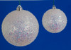 Glitter/Tinsel Iridescent Ball
4" and 6" Sizes