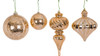 Soft Copper Mercury Ornaments