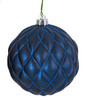 J-201560 - 6" Matte Navy Quilted Pattern Ball