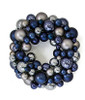 24" Mixed Ball Wreath
Navy Blue/Silver/Pewter