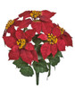 P-190580 - Velvet Red
13" Poinsettia Bushes x 5